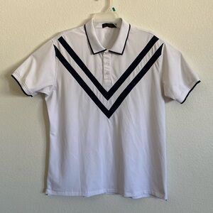 G/FORE Men’s White Golf Polo Shirt Size L